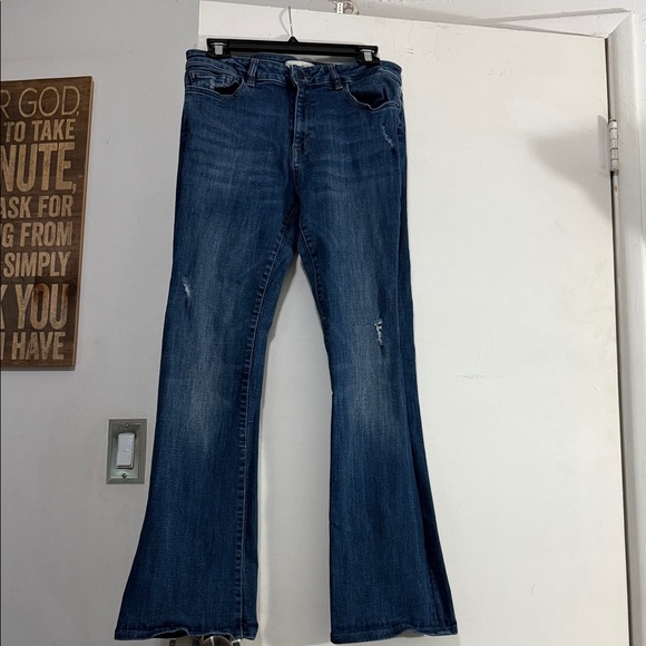 DL1961 Women's Blue Boot Cut Jeans - Picture 1 of 14